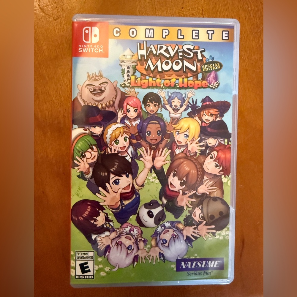 Nintendo Harvest Moon: Light of Hope - Colorful Character Cast